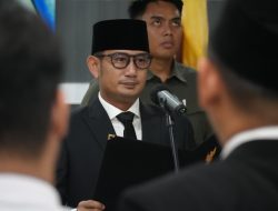 Fairid Naparin Resmi Lantik 35 Pejabat di Lingkungan Pemko Palangka Raya