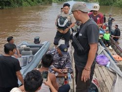 Perahu Sarat Muatan Karam di Sungai Katingan, Nenek 50 Tahun Tewas Tenggelam