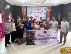 PWI Kalteng Berbagi Kasih, Salurkan Bantuan Sembako dan Uang Tunai