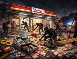 Alfamart di Sampit Kembali Dibobol, Kerugian Ditaksir Rp10 Juta
