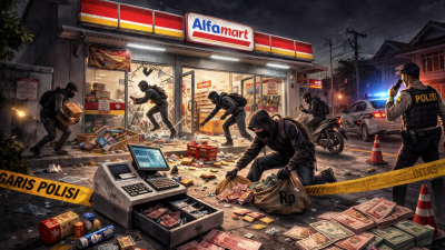Alfamart di Sampit Kembali Dibobol, Kerugian Ditaksir Rp10 Juta