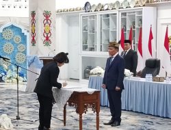 Gubernur Agustiar Sabran Lantik Linae Victoria Aden sebagai Pj Sekda Kalteng