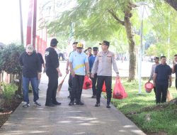 Pemkab dan Polres Pulpis Kompak Dukung Gerakan Indonesia ASRI di Taman Sumbu Kurung