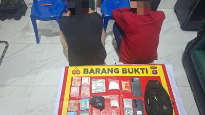 Penggerebekan di Desa Sei Hanyo, Satresnarkoba Polres Kapuas Sita 98 Gram Sabu