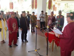 Bupati Katingan Lantik Damang Mendawai dan Tasik Payawan