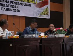 Wabup Katingan Pimpin Rapim TEPRA dan Rakordal Triwulan I