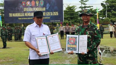 Kodim 1019/Ktg Laksanakan TMMD Imbangan ke-128 Tahun 2026
