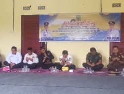 Bupati Pulpis Apresiasi Pemdes Hanjak Maju Gelar Selamatan dan Doa Bersama