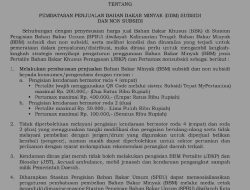Pemko Palangka Raya Batasi Penjualan BBM di SPBU