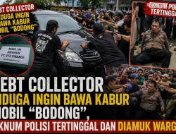 Debt Collector Diduga Ingin Bawa Kabur Mobil “Bodong”, Oknum Polisi Tertinggal dan Diamuk Warga