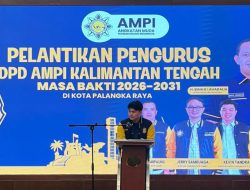 Aric Krisnayar Resmi Pimpin DPD AMPI Kalimantan Tengah 2026–2031, Siap Perkuat Kaderisasi Pemuda Golkar