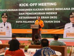 Palangka Raya Susun Kajian Risiko Bencana dan Pengukuran IKD