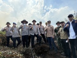 Bupati Pulpis Hadiri Audiensi Pencegahan Karhutla di Desa Tumbang Nusa