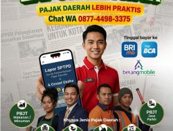 Bapenda Palangka Raya Hadirkan Layanan Lapor dan Bayar Pajak via WhatsApp