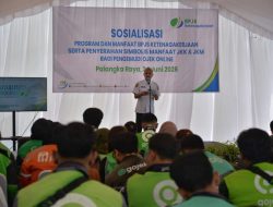 Pemko Palangka Raya Dorong Pengemudi Ojol Manfaatkan Perlindungan BPJS Ketenagakerjaan
