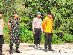 Bupati Pulpis Pimpin Apel Siaga Darurat Karhutla di Tumbang Nusa