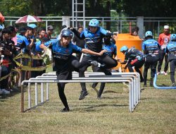 Uji Ketangkasan Relawan Damkar Palangka Raya Asah Kesiapsiagaan Hadapi Karhutla dan Kebakaran Permukiman