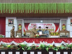 DPRD Pulpis Gelar Paripurna Pidato Pengantar Perubahan Perda 2020