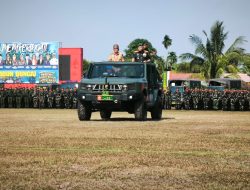 HUT ke-1 Kodam XXII/Tambun Bungai, Pangdam: Jangan Berpuas Diri, Terus Asah Kemampuan