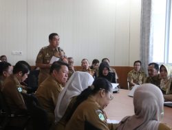 Wabup Pulpis Hadiri Rakor Starategis dan Lokakarya PIP DAU-SG