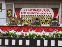 DPRD Pulpis Gelar Paripurna Pandangan Fraksi terhadap Pencabutan Perda Nomor 2 Tahun 2020