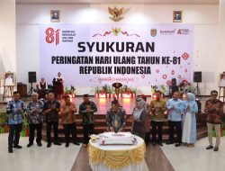 Pemkab Katingan Gelar Syukuran HUT ke-81 Kemerdekaan RI