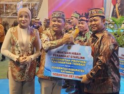 Katingan Terima Bantuan 287 Perangkat Starlink