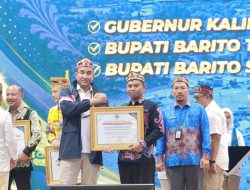 Pemkab Katingan Terima Penghargaan P4GN