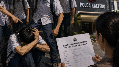 Diduga Dibully dan Dipukul Kakak Kelas, Kasus Siswa di SMA Negeri 1 Palangka Raya Dilaporkan ke Polda Kalteng