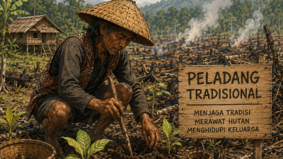 AMAN Kalteng Desak Peladang Tak Lagi Jadi Kambing Hitam Karhutla, Korporasi dan Mafia Tanah Diminta Ditindak