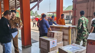 BPBD Pulpis Terima Bantuan dari BNPB untuk Perkuat Penanganan Karhutla