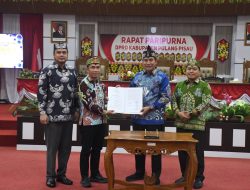 DPRD Pulpis Gelar Paripurna Nota Kesepakatan Bersama KUPA dan PPAS