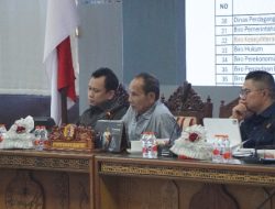 Kadis TPHP Kalteng Hadiri Rapat Banggar DPRD Provinsi Tahun 2026