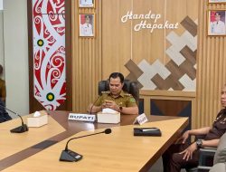 Bupati Pulpis Ikuti Zoom Meeting Rakor Penanganan Puncak Karhutla 2026