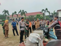 Bupati Lamandau Pimpin Apel Gabungan Gelar Sarpras Karhutla