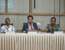 Bupati Lamandau Pimpin Rapat Penanganan Karhutla