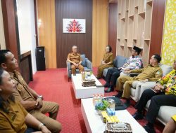 Sekda Lamandau Pimpin Rapat Visitasi Keterbukaan Informasi